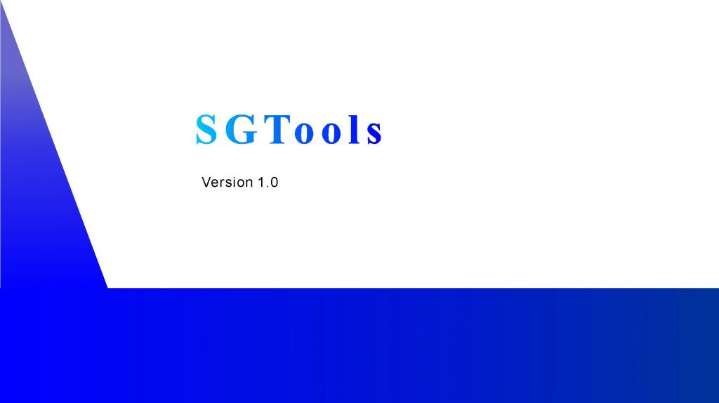 SGTools:X射线散射数据处理-在水一方
